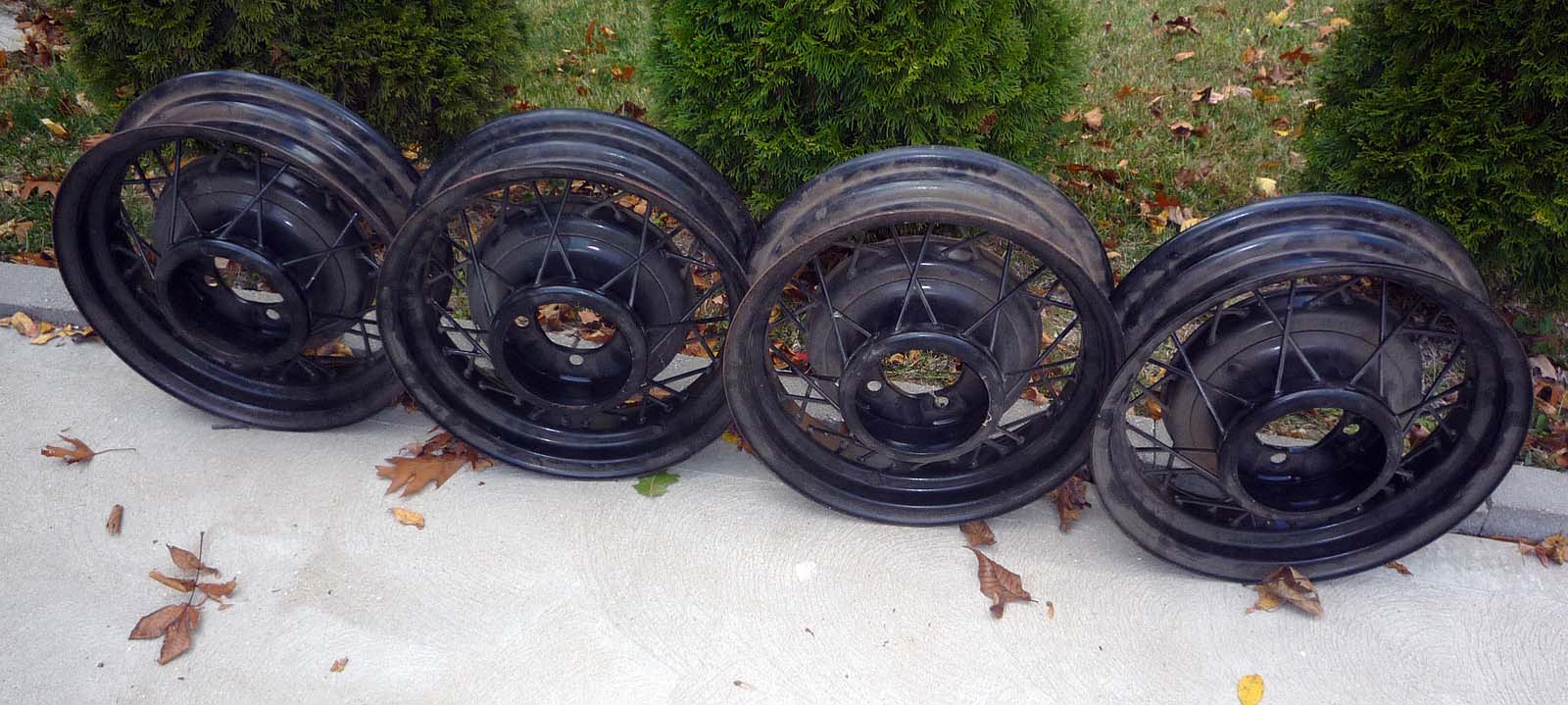 1932 ford wire wheels for sale