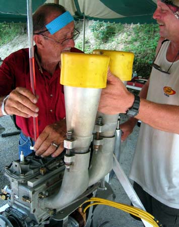 Outboard motor inspected
